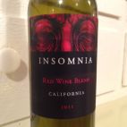 2011 Insomnia Red Wine Blend, California, USA.